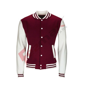Letterman <b>Jacket</b> With Leather Sleeve Sports <b>Baseball</b> <b>Jacket</b> <b>Men</b> Letterman <b>Jacket</b> - Product Image 5