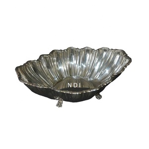 Tazón para servir ensalada de metal de aluminio con forma personalizada de estilo estándar Proveedor de India - Product Image 1