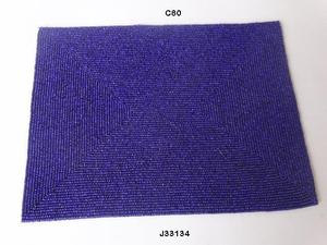 Manteles individuales de cuentas de madera de alta calidad en color claro disponibles en otros colores también manteles individuales de cuentas de madera decoración del hogar - Product Image 4