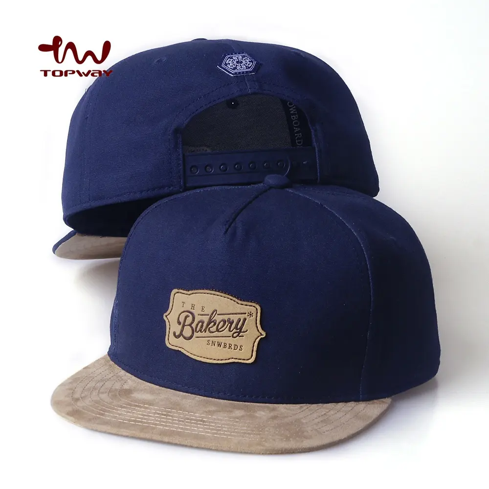 High Quality Custom Embroidered Printing Tape Hip Hop Hat Fashion Mens Stylish 5 Panels Snapback Caps Hats
