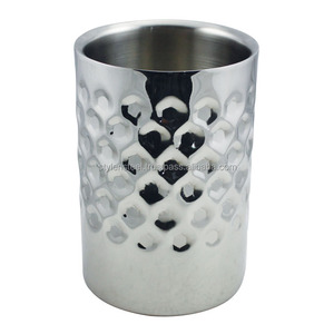 Refroidisseur de vin en acier inoxydable avec nouveau marteau Seau à glace à champagne de haute qualité Seau à eau froide Refroidisseur de vin - Product Image 1