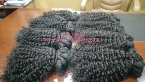ขายส่งอินเดียดิบเวอร์จินเรมี่มนุษย์ต่อผม - Product Image 3