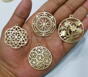 Colgantes y Dijes de Joyería Infantil de Latón/Cobre para Fiestas - Accesorios de Joyería para Pendientes y Collares - Product Image 2