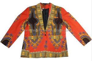 Veste africaine en coton imprimé pour femmes et hommes, avec manches, style Dashiki, Boho, décontracté, pour fête, à la mode - Product Image 3