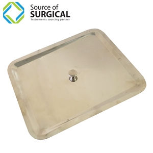 ชุดเครื่องมือผ่าตัดถาดสแตนเลสพร้อมฝาปิดสำหรับชุดเครื่องมือผ่าตัดแบบแมนนวล - Product Image 3