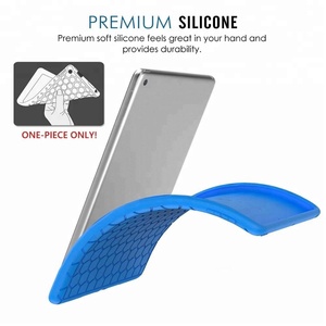 Ins — étui en Silicone pour tablettes enfants, peigne à miel, étui anti-choc léger, souple, pour <span class=keywords><strong>iPad</strong></span> 9.7, <span class=keywords><strong>2018</strong></span>, 2017 - Product Image 5