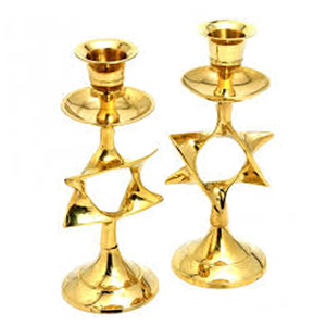 Candelabro individual ligero Menorah hecho a mano, hecho en la India, venta directa de fábrica OEM - Product Image 1