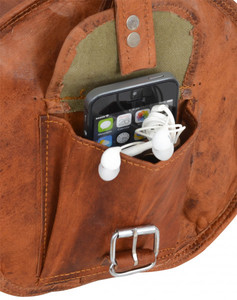 กระเป๋าหนังแท้วินเทจหนังแพะวินเทจสำหรับใช้กลางแจ้งสินค้าสไตลิสล่าสุด - Product Image 5