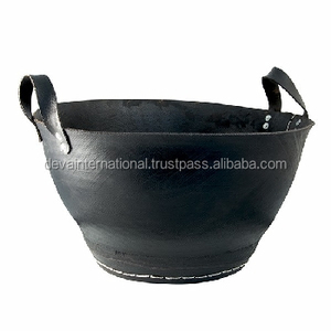 RECYCLED RUBBER PLANT PLANTER and <b>POT</b> ROUND <b>HERB</b> <b>POT</b> RECYCLED RUBBER FLOWER PLANTER and <b>POT</b> WHOLESALE CUSTOMIZED PLANTER - Product Image 4