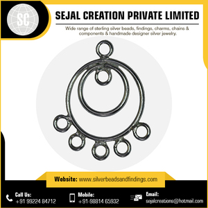 Pendientes de araña de plata 925, componentes y suministros de joyería fabricados por proveedores comprometidos - Product Image 4