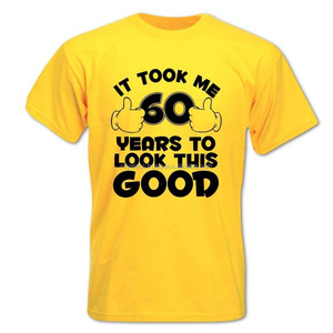 เสื้อยืดผ้าเจอร์ซีย์คอกลมสีเหลืองพิมพ์ลาย3D พลัสไซส์ - Product Image 1