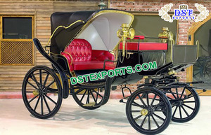 Buggy de caballo de boda canadiense para la venta, nuevos coches de caballos Vintage, coche de juguete de Phaeton - Product Image 2