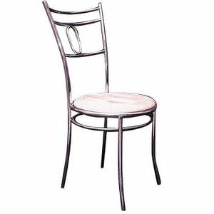 Chaise décorative en fer forgé blanc, chaise classique d'intérieur, salle à manger, haute qualité, pour la maison - Product Image 3