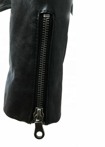 Nueva chaqueta de cuero de piel de oveja de invierno para mujer, ropa de abrigo de diseño único elegante con cremallera, superventas - Product Image 3