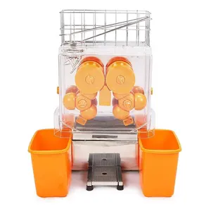 Alimentação automática Máquina Espremedor de Laranja Comercial Industria Máquina Espremedor de Laranja Automática