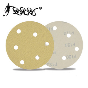 BKH sarı renk zımpara diski güç aracı zımpara kağıdı zımpara disk kum kağıt - Product Image 4