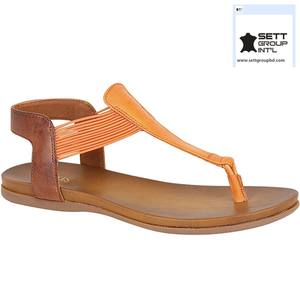 Sandales à semelle intérieure en cuir PU faites à la main pour femmes avec logo personnalisé confortables pour l'hiver, l'été et l'automne pour les filles - Product Image 2