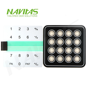 Ensemble de commutateur de clavier à membrane 4x4 personnalisé - Product Image 2