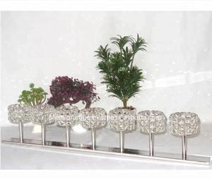 เชิงเทียนคริสตัล7เทียนสำหรับตกแต่งบ้านและงานเลี้ยงงานแต่งงาน - Product Image 1