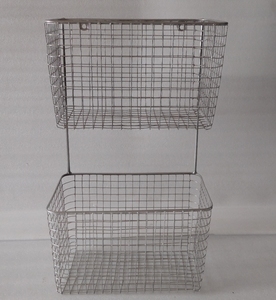 New Wire Mesh Basket for Cutlery Vegetable and Fruit and Rectangle Shape Black Basket by Indian Manufacturer - Product Image 5