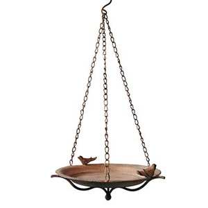 เครื่องป้อนนกเหล็กแบบแขวนออกแบบด้วยโลหะทนทานสำหรับดึงดูดนก - Product Image 6