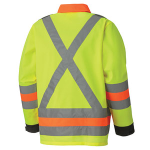 Venta al por mayor ajustable de alta visibilidad de trabajo la noche corriendo tráfico cinturón chaqueta de seguridad de - Product Image 2
