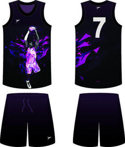 Uniformes de Baloncesto Unisex 2025, Color Personalizado, Impresión por Sublimación Digital, Transpirable, Antibacteriano, Diseño de Camiseta con Nombre del Jugador - Product Image 5