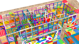 Terrain de jeu intérieur de conception personnalisée 204 mètres carrés - Product Image 4