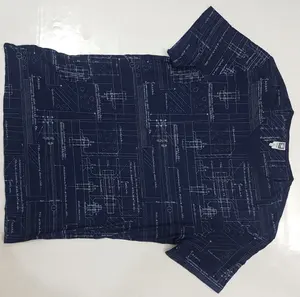 T-shirt en coton distinctif pour hommes adultes pour le printemps au Bangladesh - Product Image 1