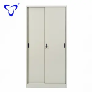 2 Porta scorrevole di Stoccaggio In Acciaio File Cabinet Verticale In Metallo Scaffale Classificatore A Prova di Fuoco