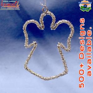 Adorno de Reno navideño con cuentas, decoración navideña interior, mesa festiva y acento de árbol para decoración navideña - Product Image 5