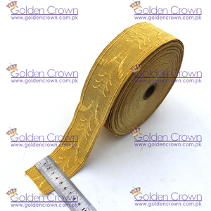 Tresse de dentelle de feuille de chêne de Mylar d'or pour des vêtements et des sacs - Product Image 4