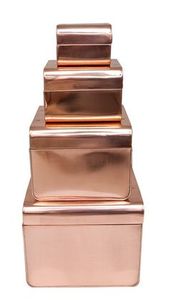 Boîte à déjeuner/boîtes de rangement/boîte de coffre galvanisée boîtes métalliques pour la cuisine petites boîtes pour la maison petits articles organisateur boîte à bijoux - Product Image 5