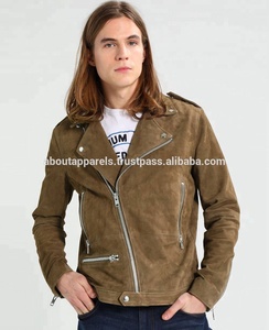 แจ็คเก็ตและเสื้อโค้ทมอเตอร์ไซค์หนังกลับแท้ ขายส่งจำนวนมากสำหรับผู้ชาย รุ่นใหม่ล่าสุด ปี 2026 - Product Image 2