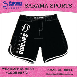 Mens Fitness Clothing Fit Shorts Vente en gros Gym Shorts / Mma Style Fighting Short, - Product Image 2