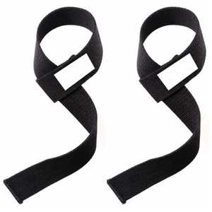 Correas de muñeca de levantamiento de pesas de algodón, logotipo personalizado para gimnasio, Fitness y culturismo, Color amarillo, servicio OEM aceptado, venta al por mayor - Product Image 5