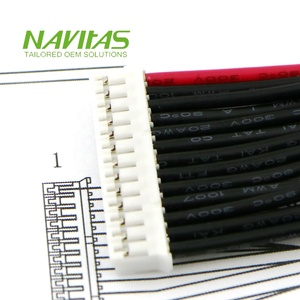 Ensamblaje de cables JST personalizado para dispositivos eléctricos LCD y LED - Product Image 1