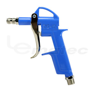 Kit de Pistola de Aire Lematec ZN-127 de 1/4 Pulgadas Azul con Boquilla Larga, Consumo de Aire de 1.54 CFM para Limpieza - Product Image 6
