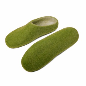 Nhà đánh Len cảm thấy dép được thực hiện trong <span class=keywords><strong>Nepal</strong></span> tùy chỉnh bán unisex phụ nữ người đàn ông cảm thấy giày cao cấp cho trong nhà thủ công mềm dép - Product Image 3