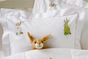 Funda de algodón con bordado a mano para niños, alta calidad - Product Image 2