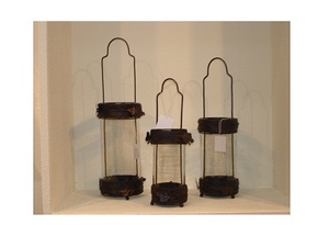 Round Pillar Holders on Feet - Product Image 5