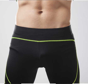 Compression Pants Quick Dry Elasticity Spandex Jogger Tights Fitness Pants Skinny Leggings Yoga Workout Shorts - Product Image 3
