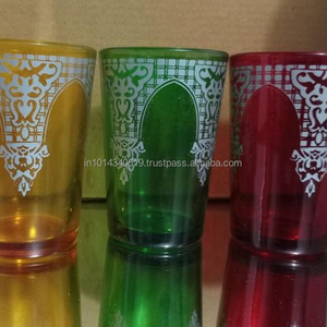 Juego de vasos de té marroquí de lujo con impresión personalizada y caja de regalo Tazas de café y té Premium - Product Image 1