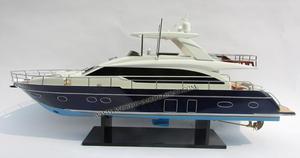 Modelo de barco de madera artesanal Princess 82, regalo novedoso, categoría de producto - Product Image 3