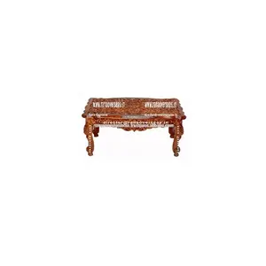 โต๊ะกลางทำจากไม้รูปทรงสี่เหลี่ยมผืนผ้าสำหรับบ้านและโรงแรมดีไซน์หรูหราทันสมัย - Product Image 1