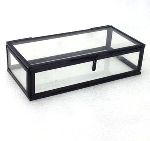 Vidrio decorativo con caja de Metal para almacenamiento de joyas - Product Image 1