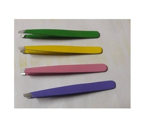 Type de pointe carrée et utilisation de sourcils pince à cils en acier inoxydable chirurgical de haute qualité de qualité médicale fabriqué - Product Image 1