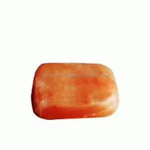 趋势喜马拉雅盐光滑皂形按摩石纯天然矿盐皂石用于按摩和身体年轻化