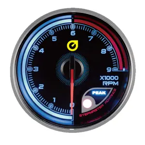 Racing car part LED 256 color tachometer gauge