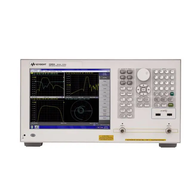 Keysight 사용 E5063A ENA 시리즈 네트워크 분석기 100 kHz -18 GHz (Agilent)